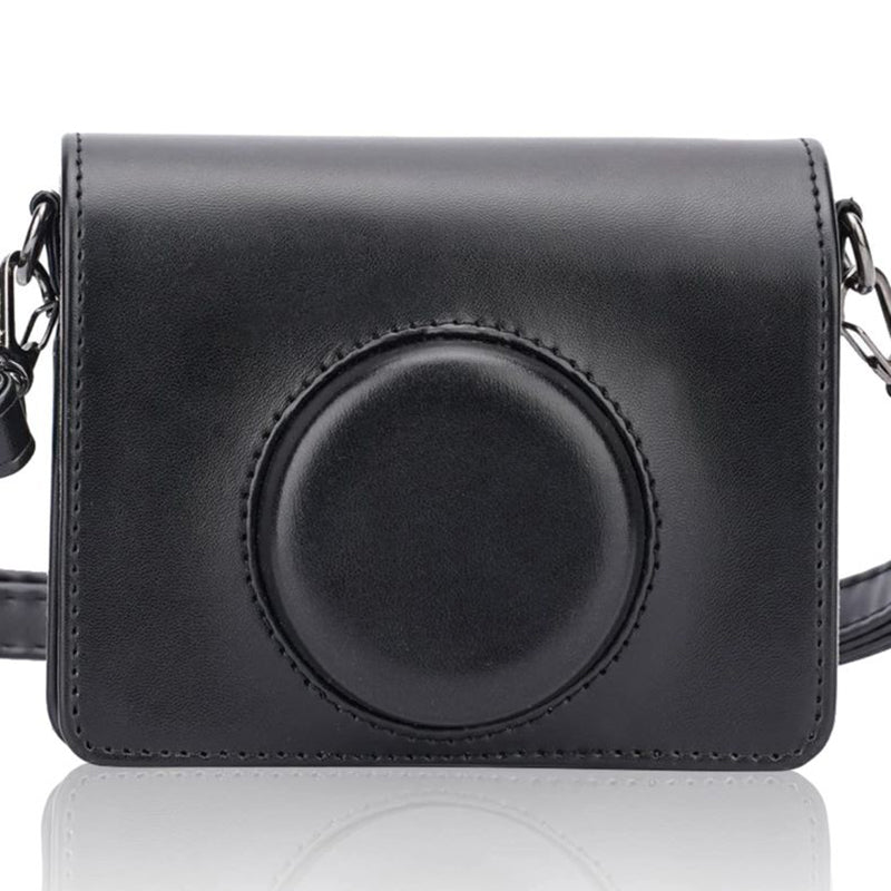 For Instax mini Evo PU Leather Retro Camera Bag Anti-drop Protective Cover with Shoulder Strap For Instax mini Evo PU Leather Retro Camera Bag Anti-drop Protective Cover with Shoulder Strap
